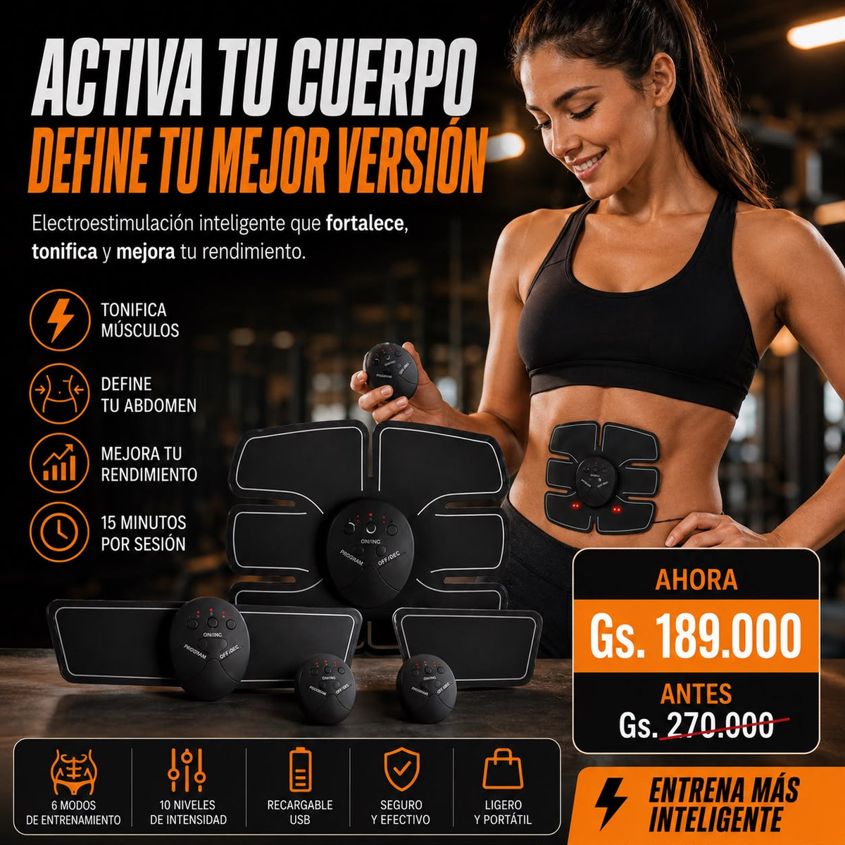 ELECTROESTIMULADOR EMS®