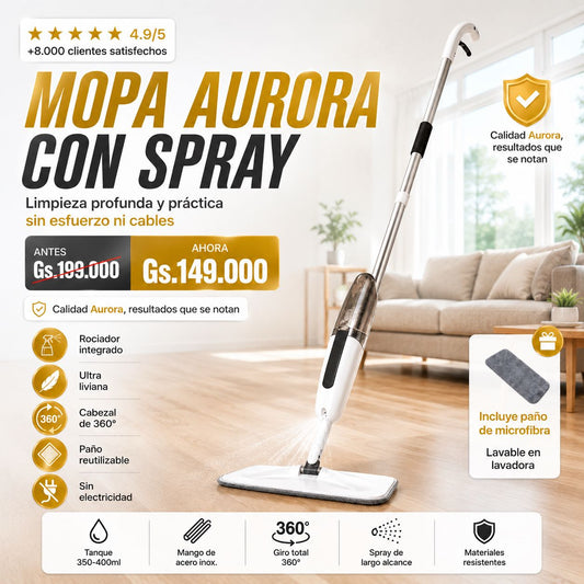 Mopa Aurora® con Spray