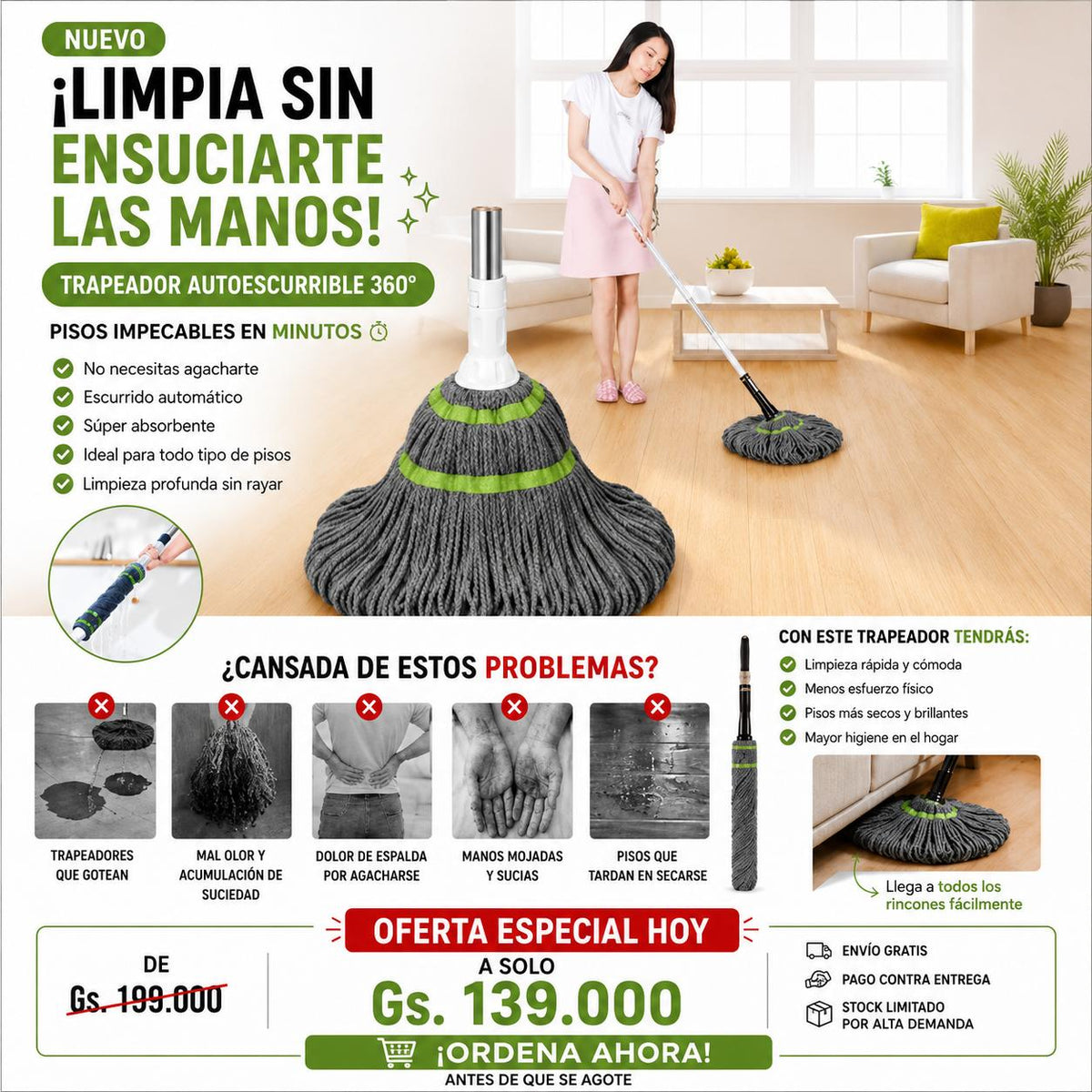 TRAPEADORA AUTOESCURRIBLE