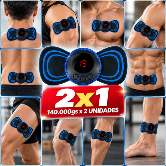 Estimulador muscular eléctrico