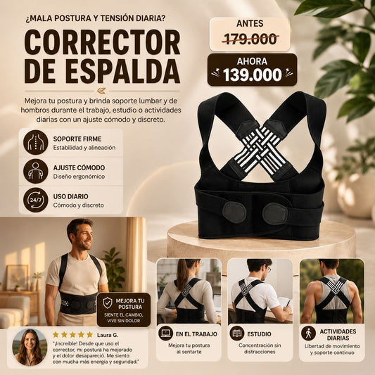FAJA CORRECTOR DE POSTURA