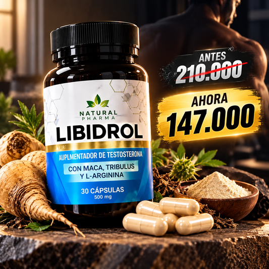 LIBIDROL UNI ERVAS®, Aumenta tu Testosterona