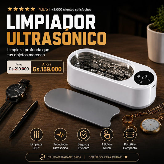 Limpiador Ultrasónico Portátil